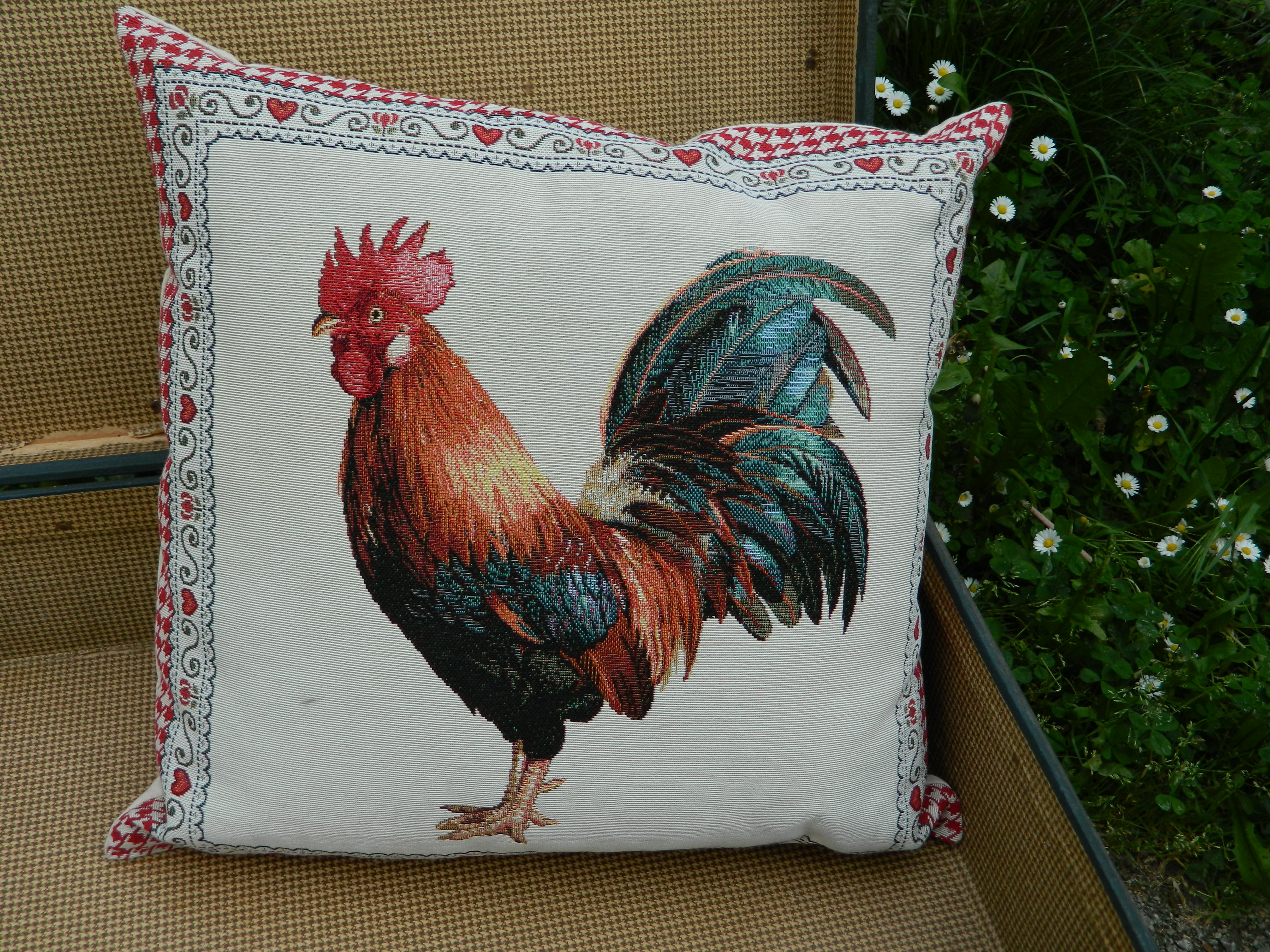Coussin de décoration / Coq