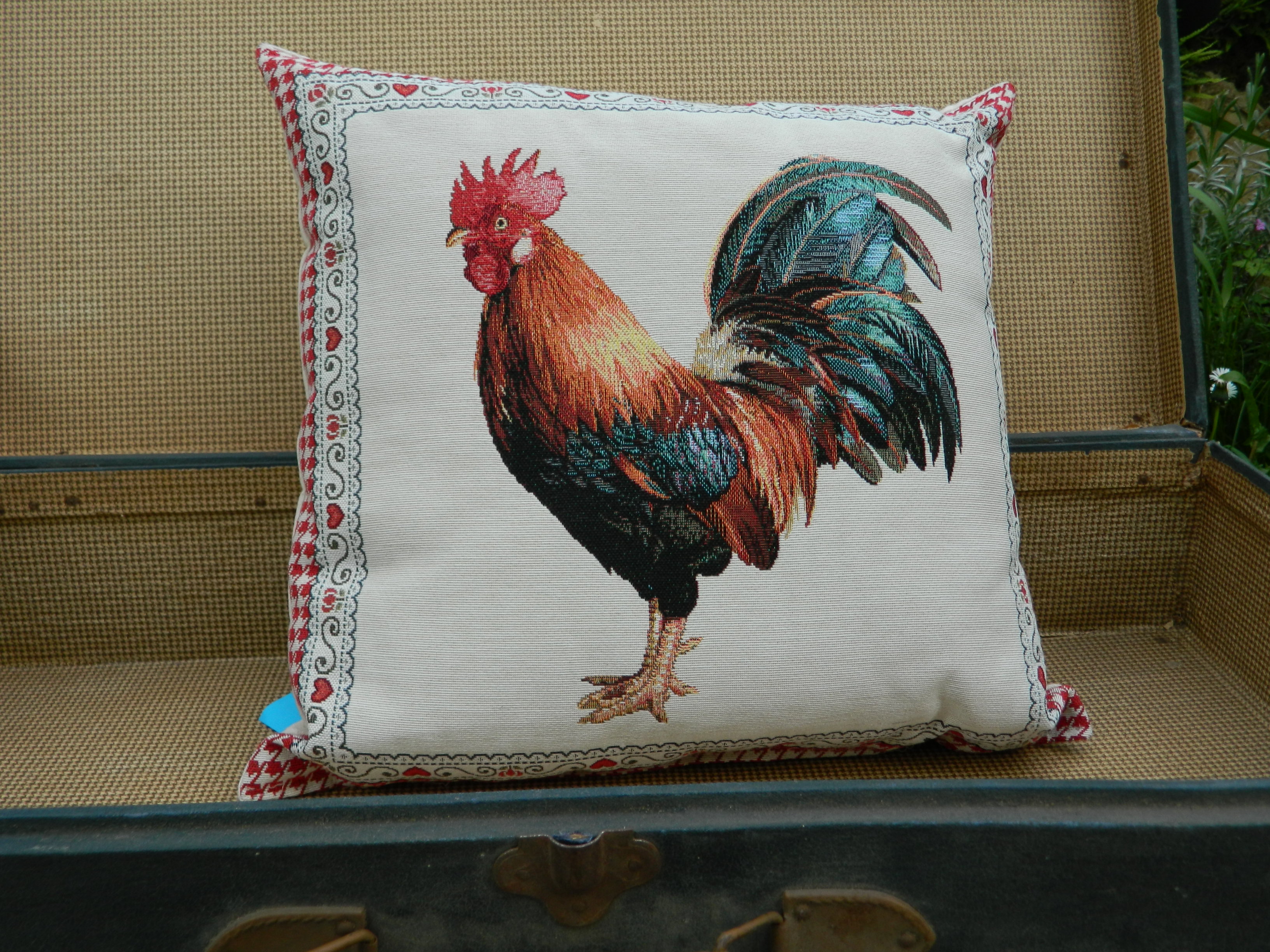 Coussin de décoration / Coq