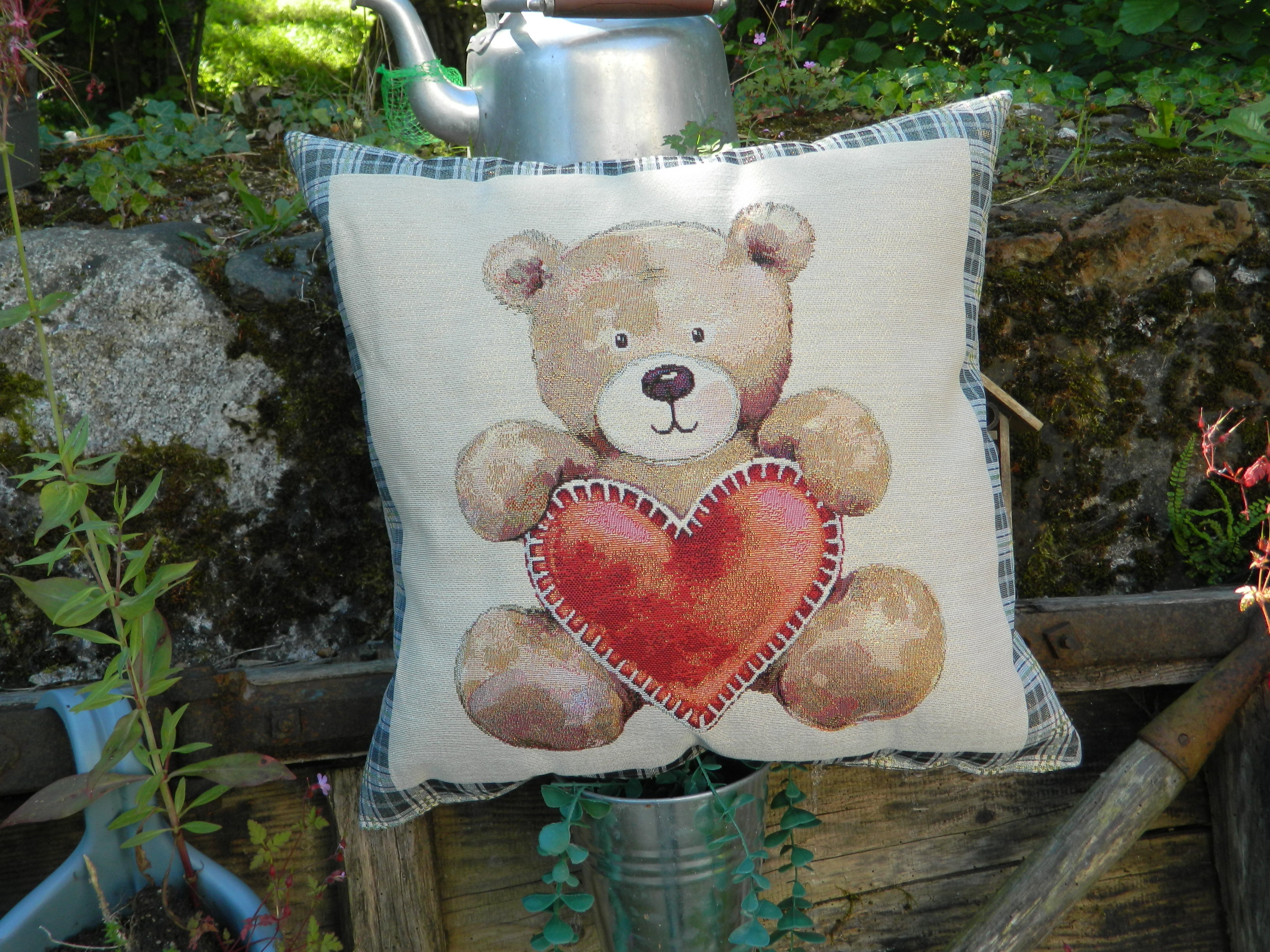 Coussin de décoration / Ourson