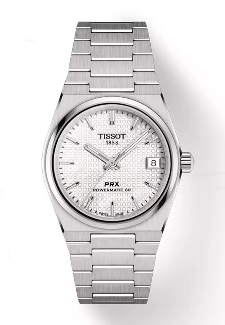Montre TISSOT PRX Quartz 'Prestige' - L'Élégance Structurée