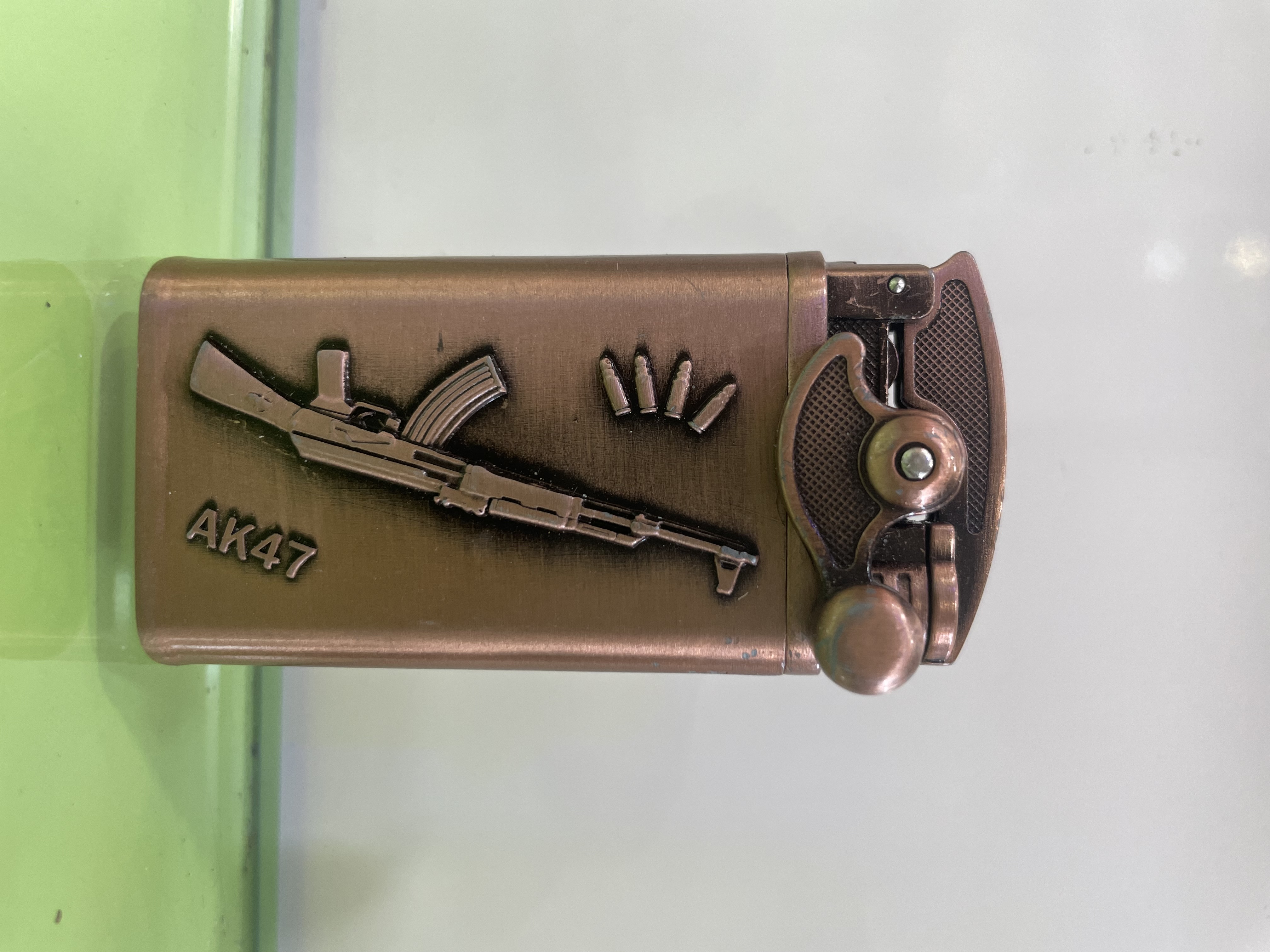 AK47-Themed Metal Lighter