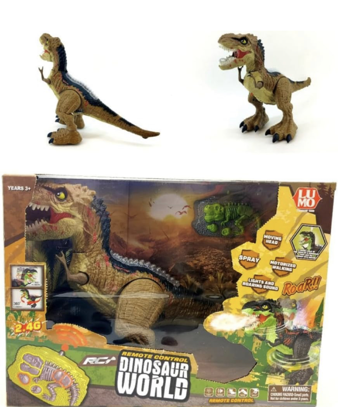 Remote Control Dinosaur World