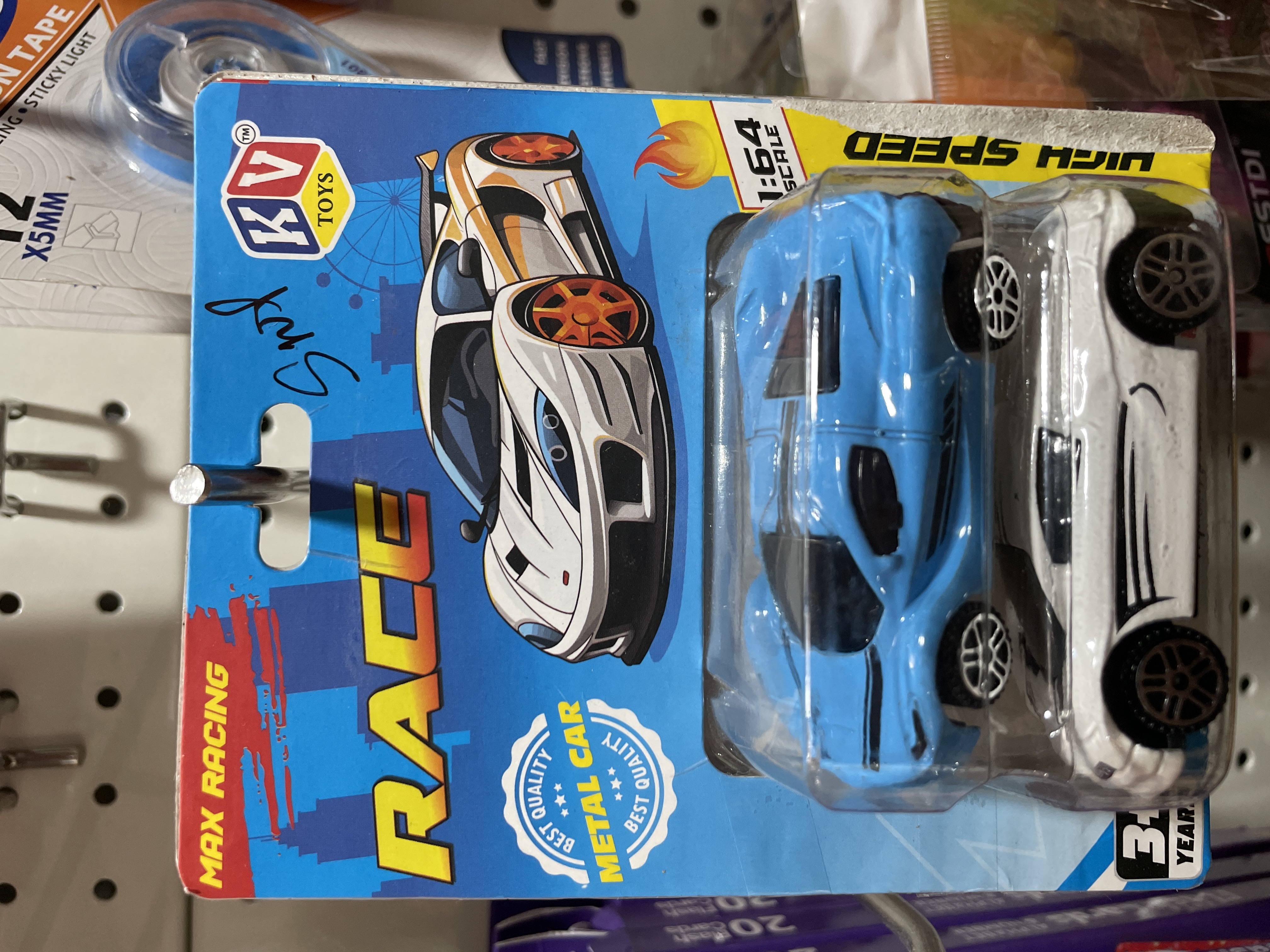 KV  Max Racing Die-Cast Toy Car