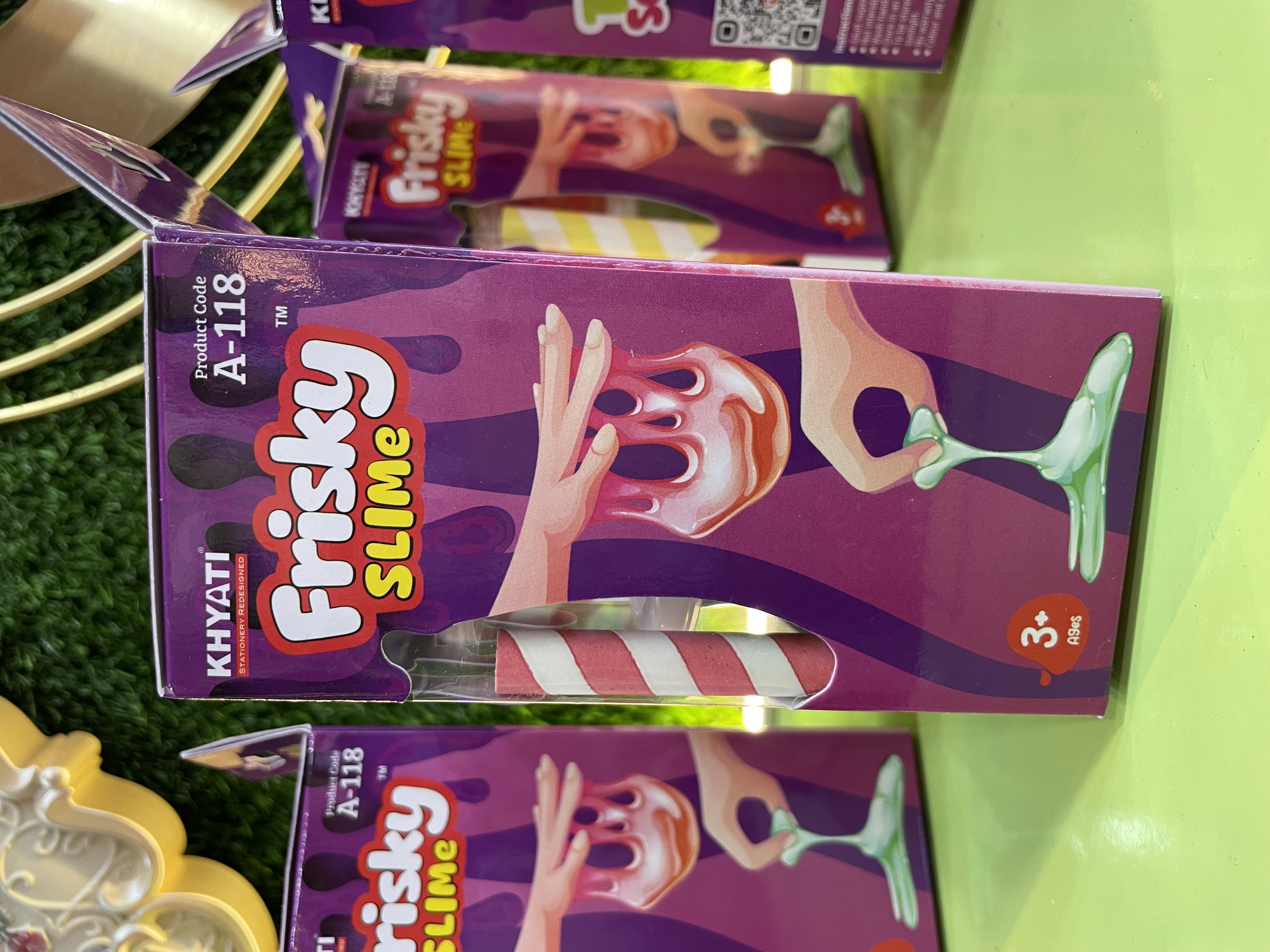 Khayati Frisky Slime Straw Blow