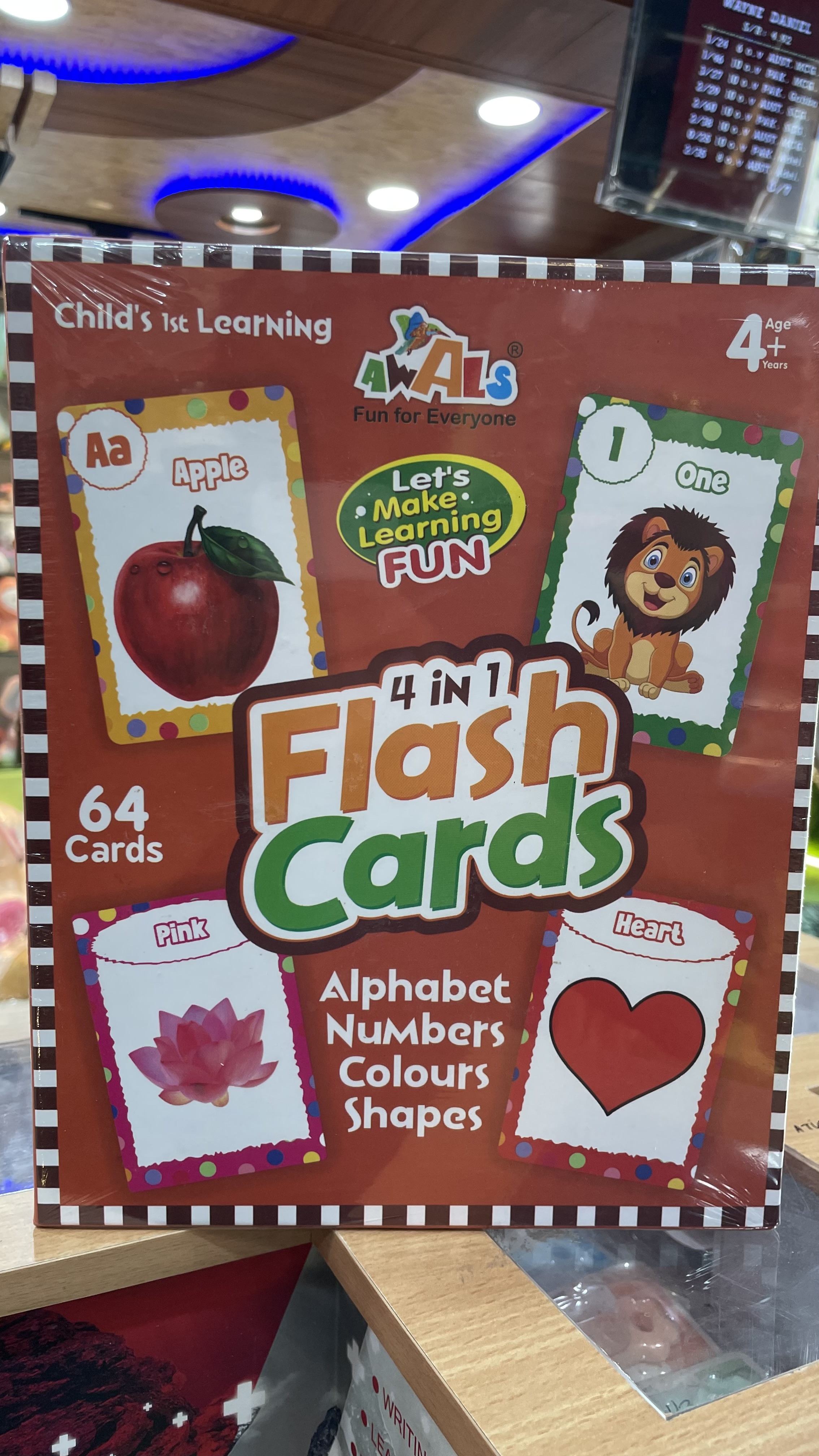 4 in 1 Flash Cards