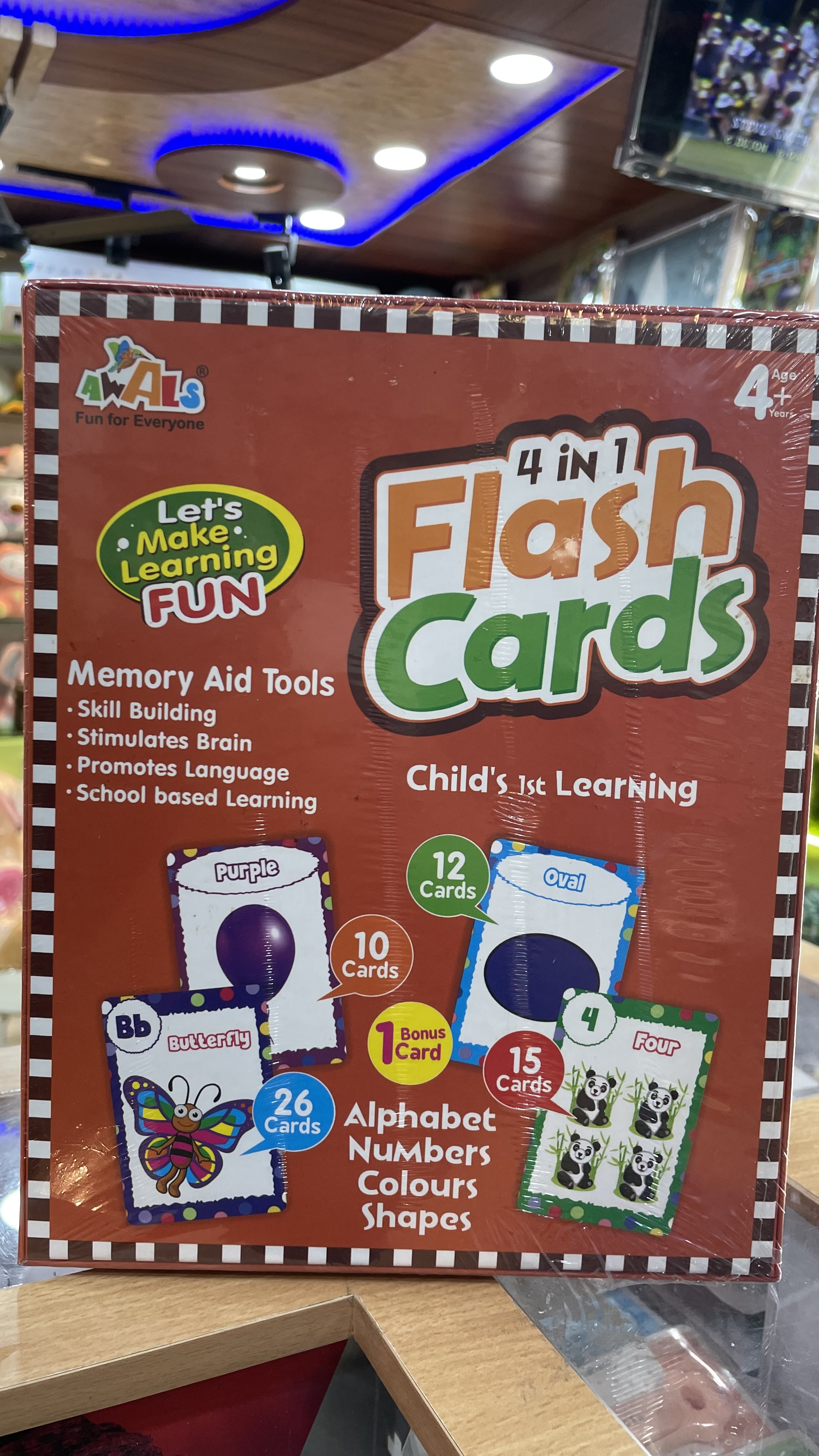 4 in 1 Flash Cards