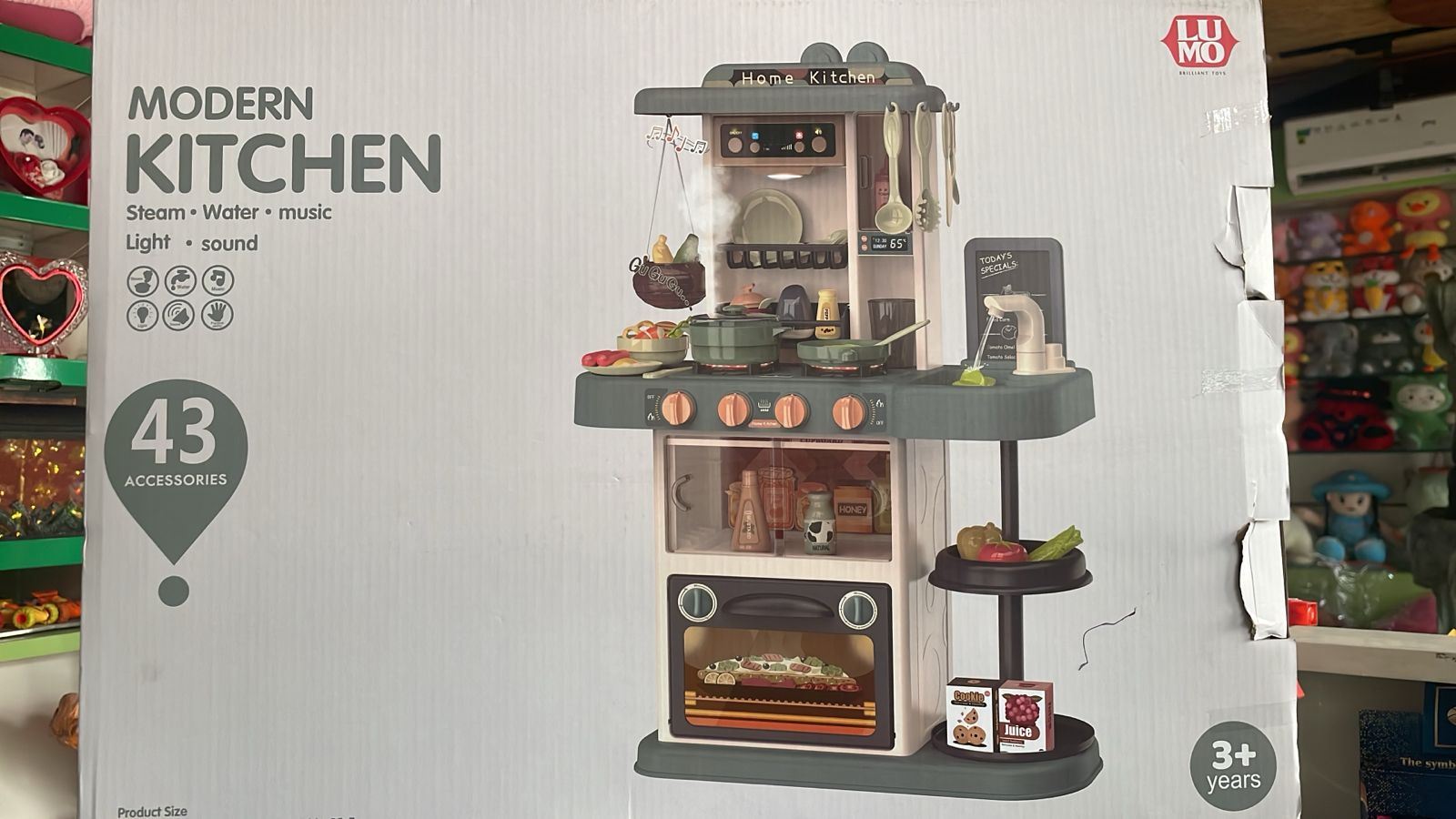Lumo Modern Kitchen Playset / 43 Accessories