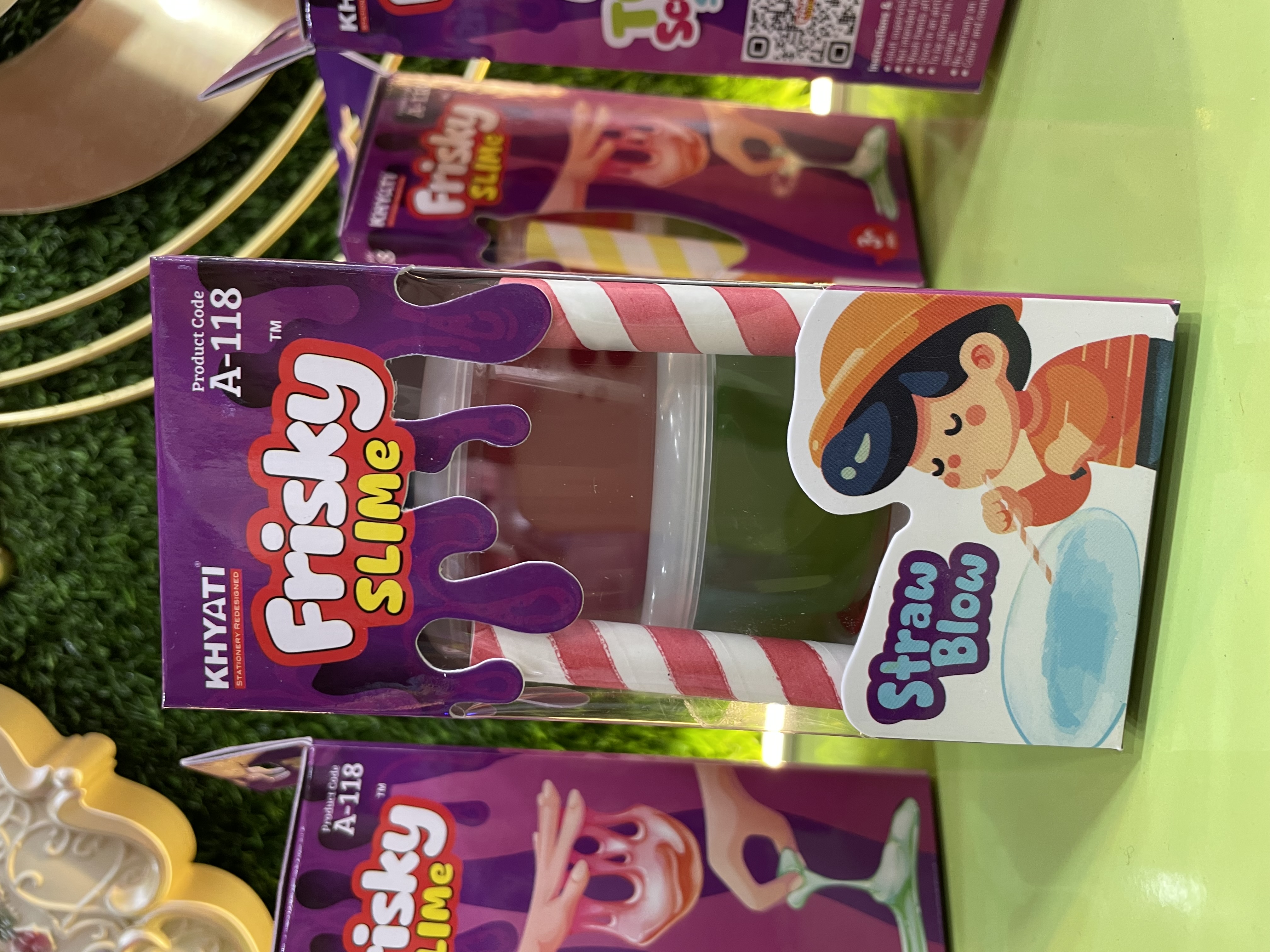 Khayati Frisky Slime Straw Blow