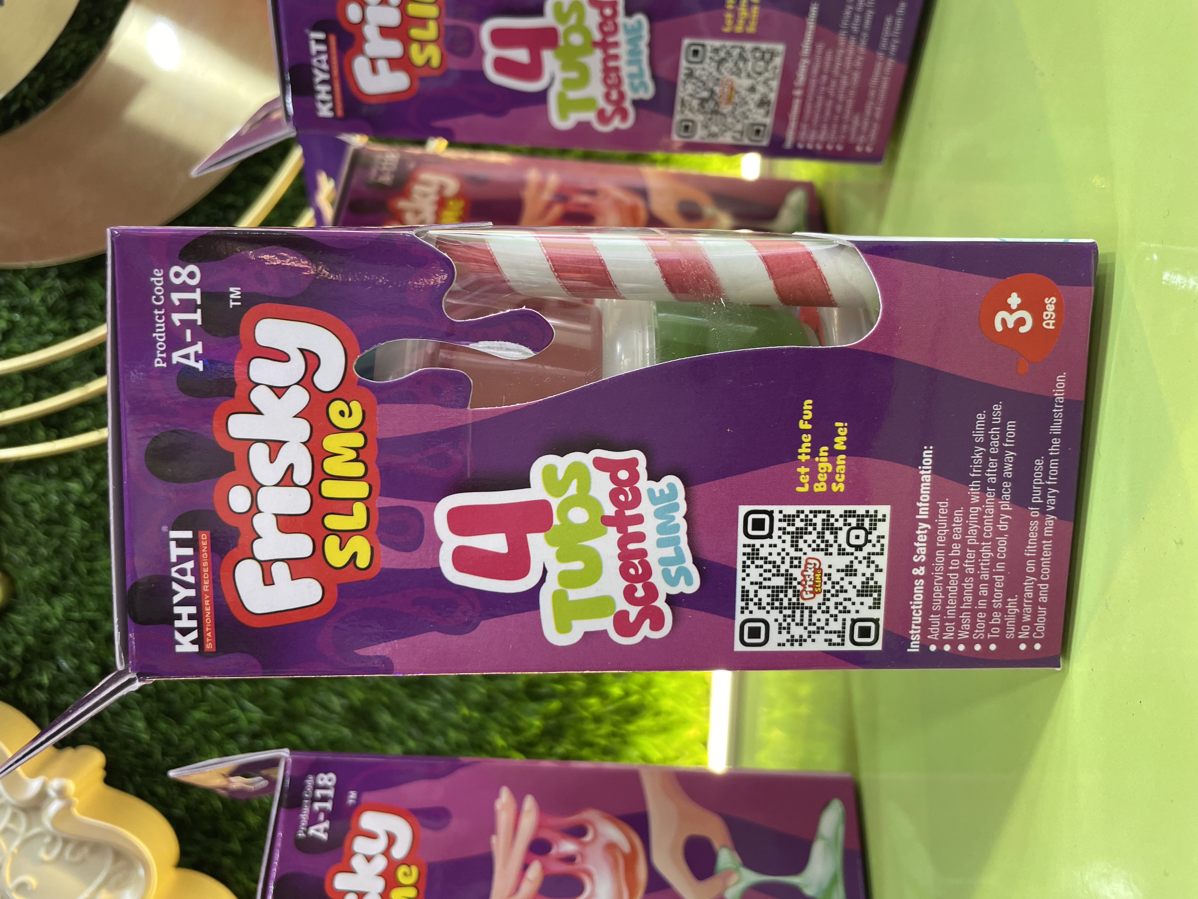 Khayati Frisky Slime Straw Blow