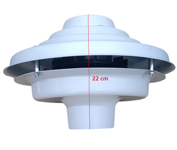 Aspirador de conducto 6"