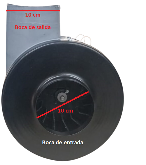 Extractor direccional 6"