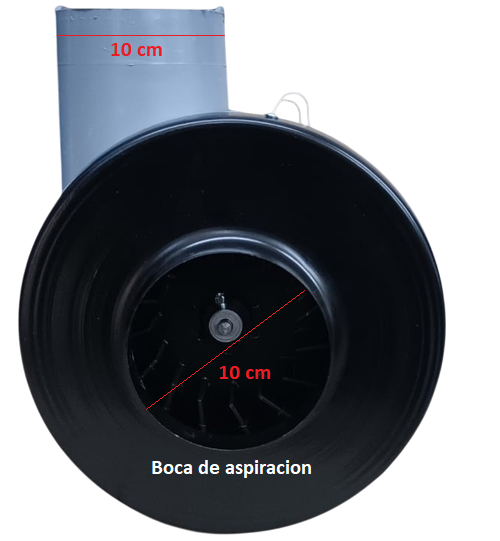Doble turbina 4" Indoor
