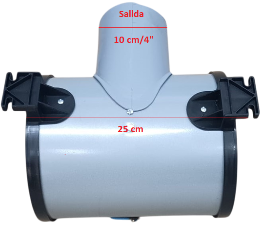 Doble turbina 4" Campana