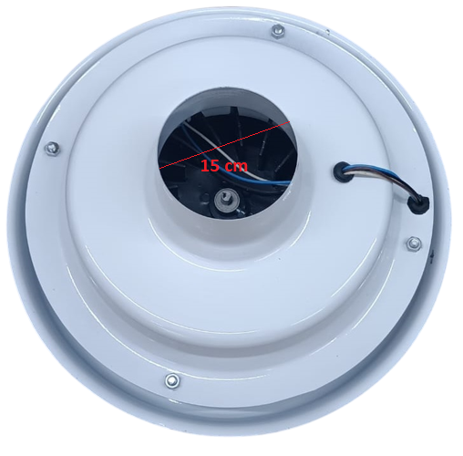 Aspirador de conducto 4"