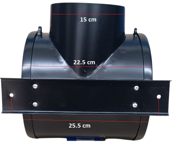 Doble turbina 6" Cocina