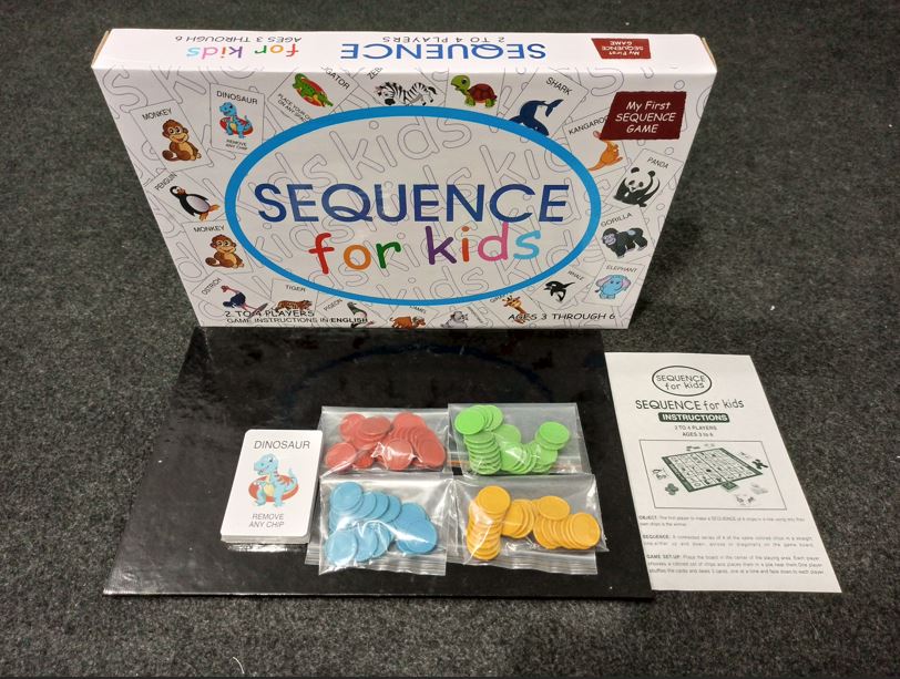Sequence for Kids Board Game