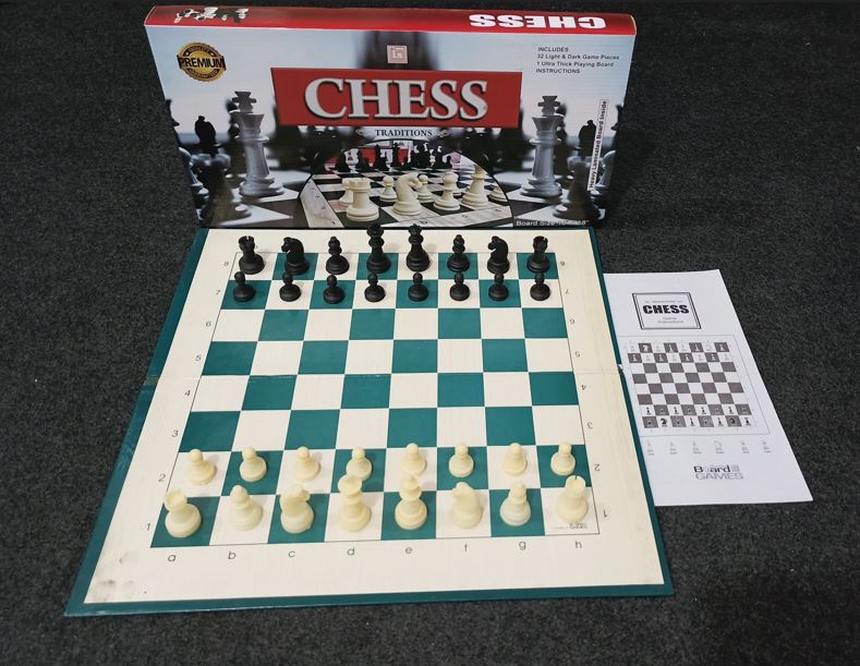 Classic Chess Board Game 18 x 18 Inches