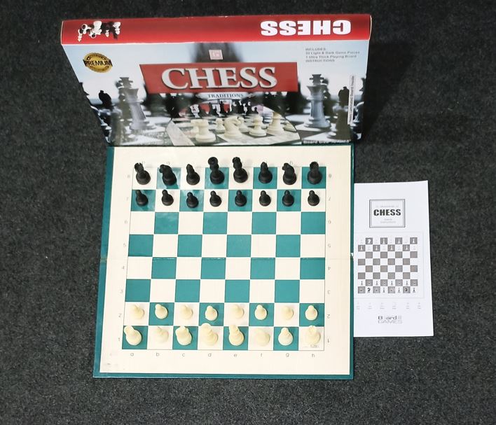 Classic Chess Board Game 18 x 18 Inches
