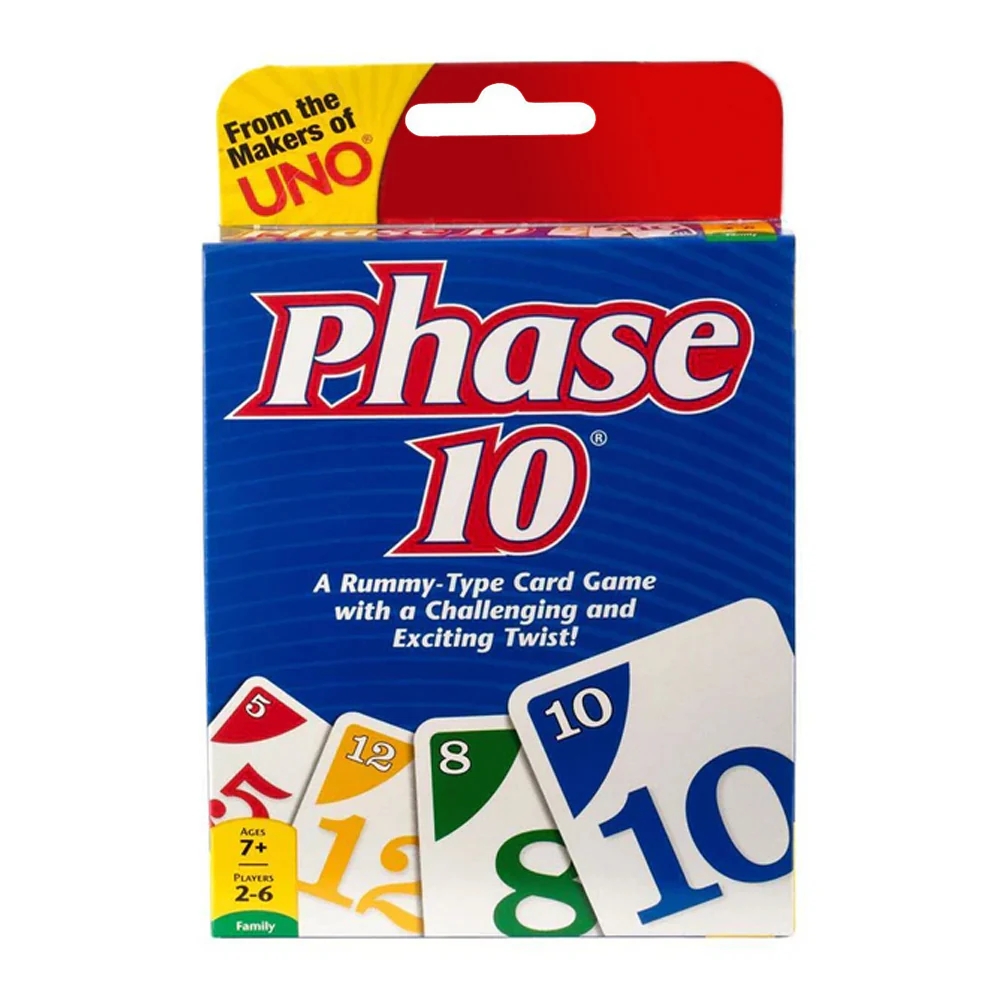 Uno Phase 10 Card Game