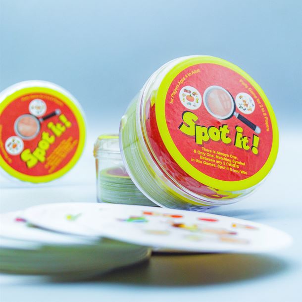 Spot it! Classic Active Play Family Fun Game - 48 Cards
