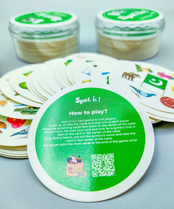 Spot it Pakistan! Family Fun Classic Card Game