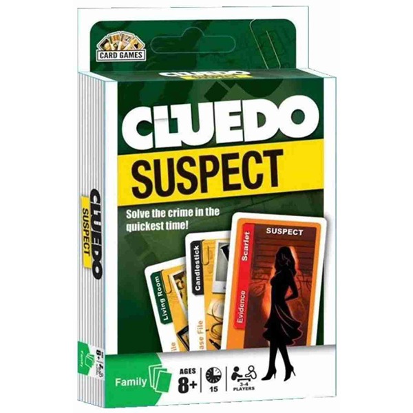 Cluedo Suspect Card Game