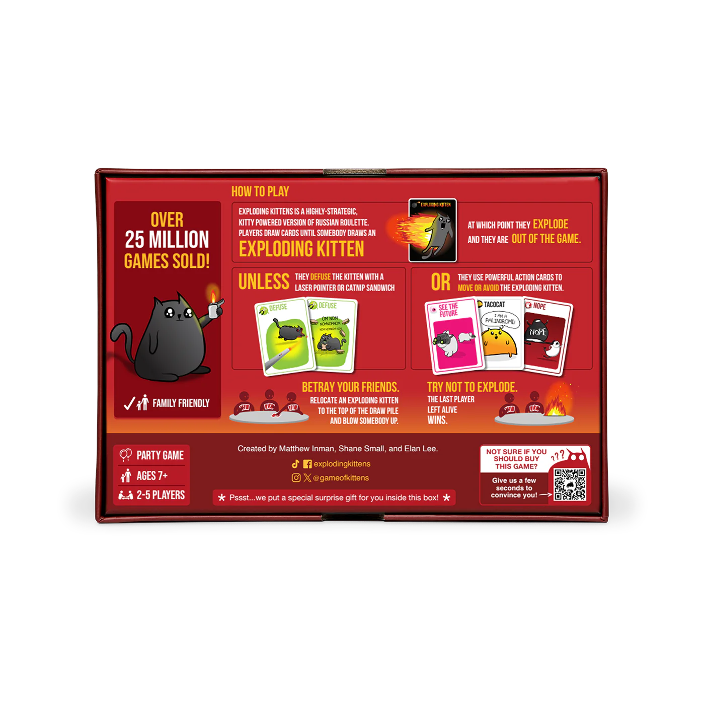 Exploding Kittens Card Game