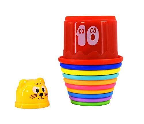 Stacking Cups Toy Set - 11 Pieces
