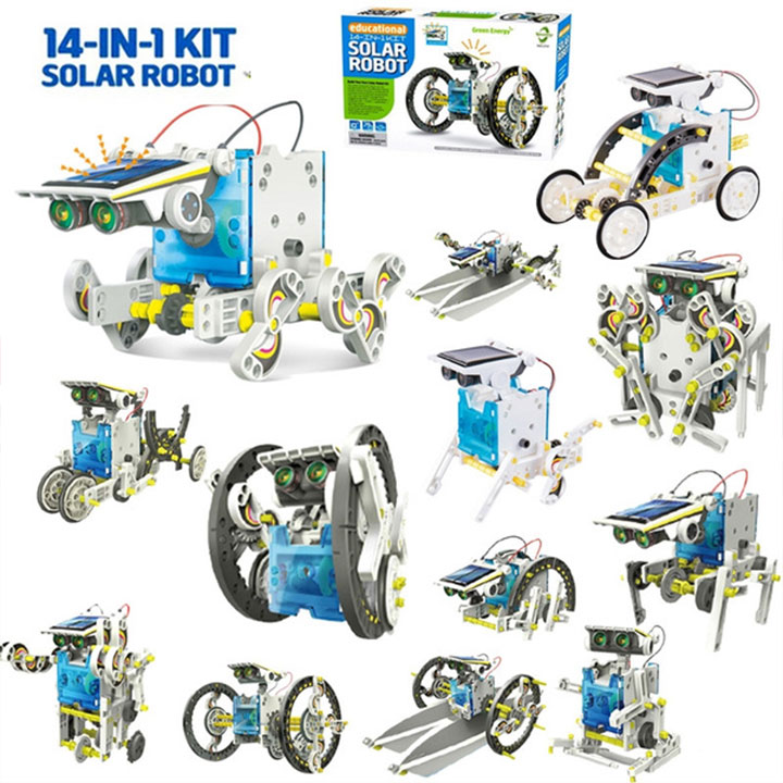 14-in-1 Solar Robot Kit