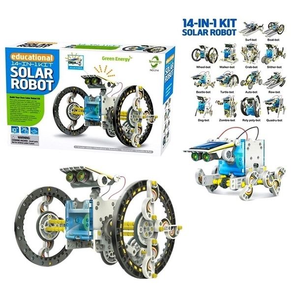 14-in-1 Solar Robot Kit
