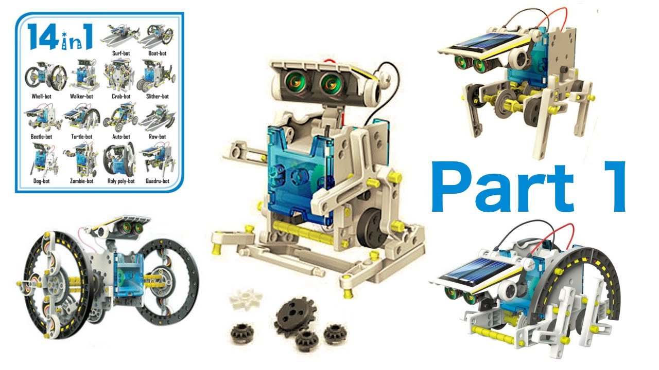 14-in-1 Solar Robot Kit
