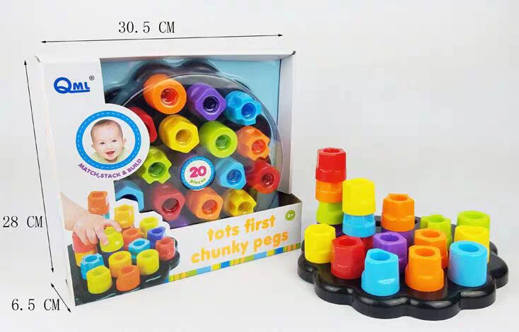 Tots First Chunky Pegs
