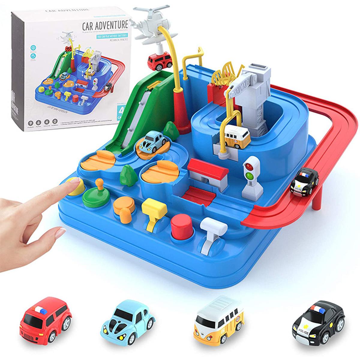 Car Adventure Toy Race Track Set