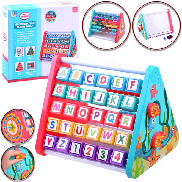 Multifunction Learning Activity Shelf