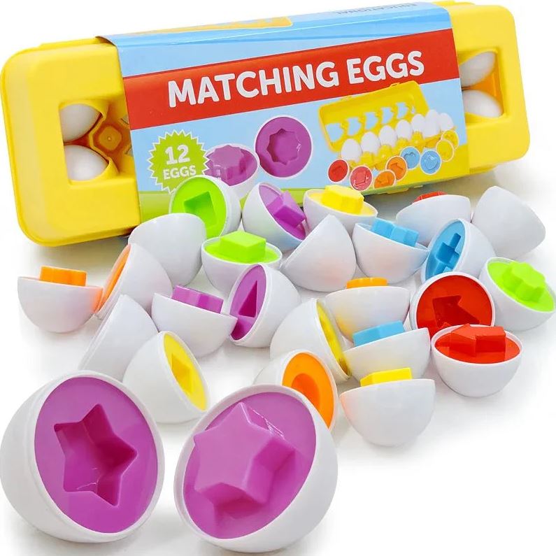 Educational Shape Matching Eggs