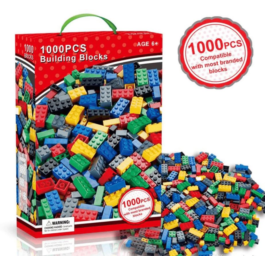 1000 Pieces Lego Building Blocks