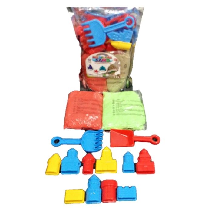 1 kg Sand Pack - High Quality with 12 Molds