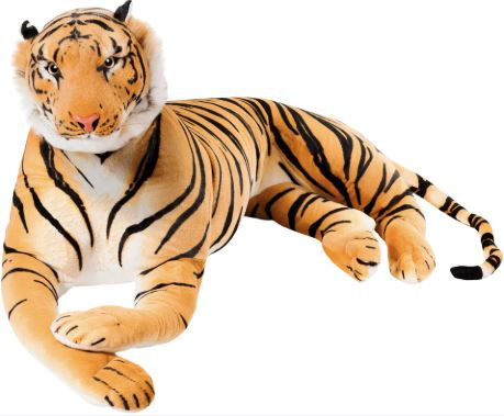 Brown Tiger Plush Stuffed Toys