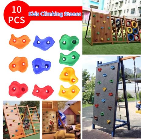 Pack of 10 Rock Climbing Stone