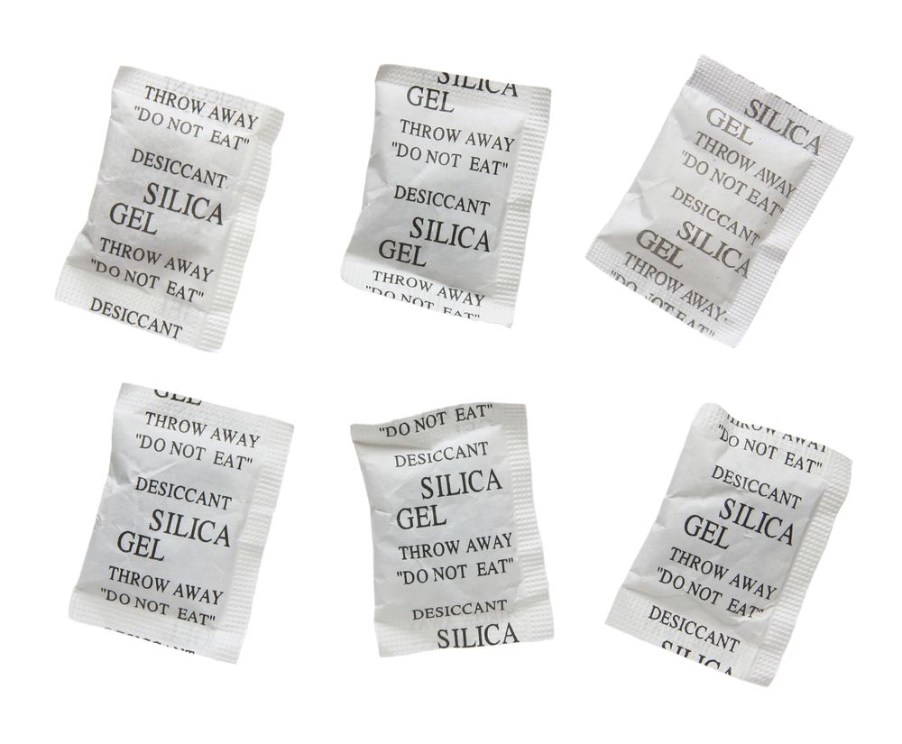 Silica Gel Packets 2 Grams - Dehumidifier
