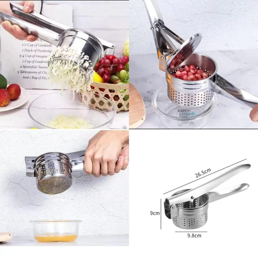 Stainless Steel Fruit and Vegetable Press