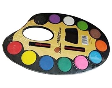 Artist Color Palette Painting Tray