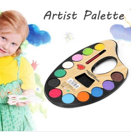 Artist Color Palette Painting Tray