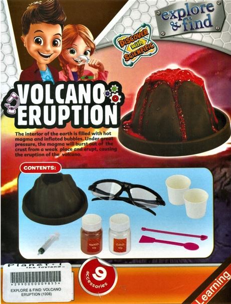Volcano Eruption Science STEM DIY Kit