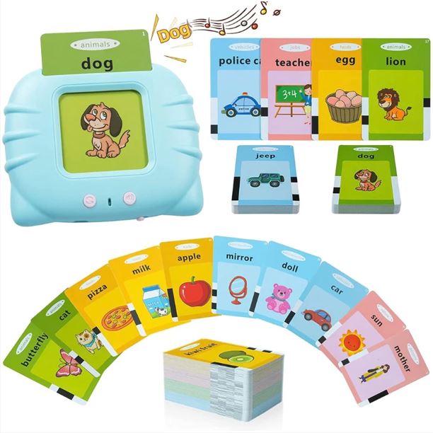 Interactive Talking Flash Cards - 220 Flash Cards