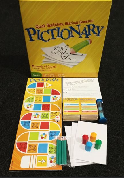 Pictionary Board Game 2 in 1