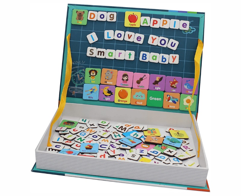 Magnetic Book English Alphabet Letters