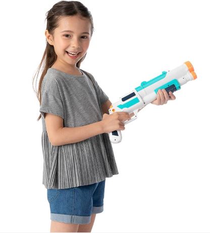2-in-1 Water & Foam Ball Shooter Toy Gun Set