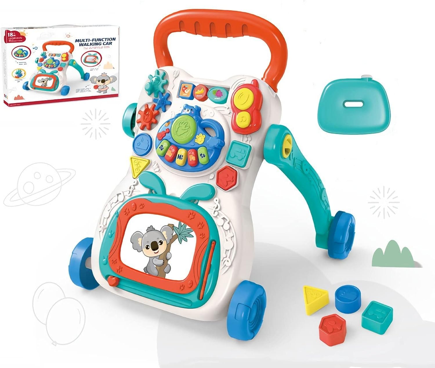 Baby Musical Walker with Activity Panel