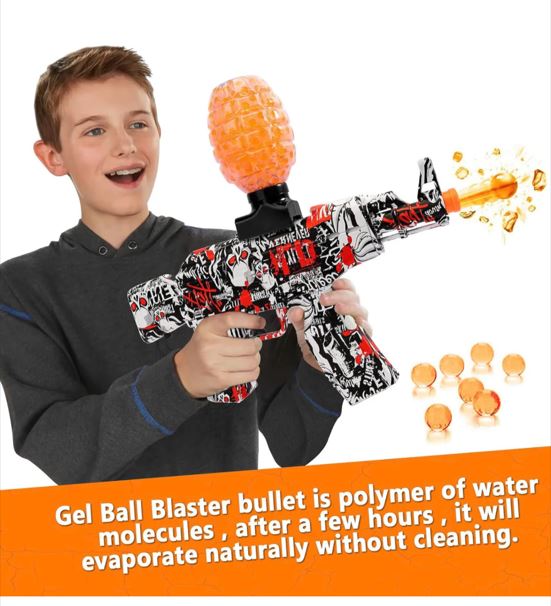 Mini AK47 Gel Ball Blaster Toy Gun
